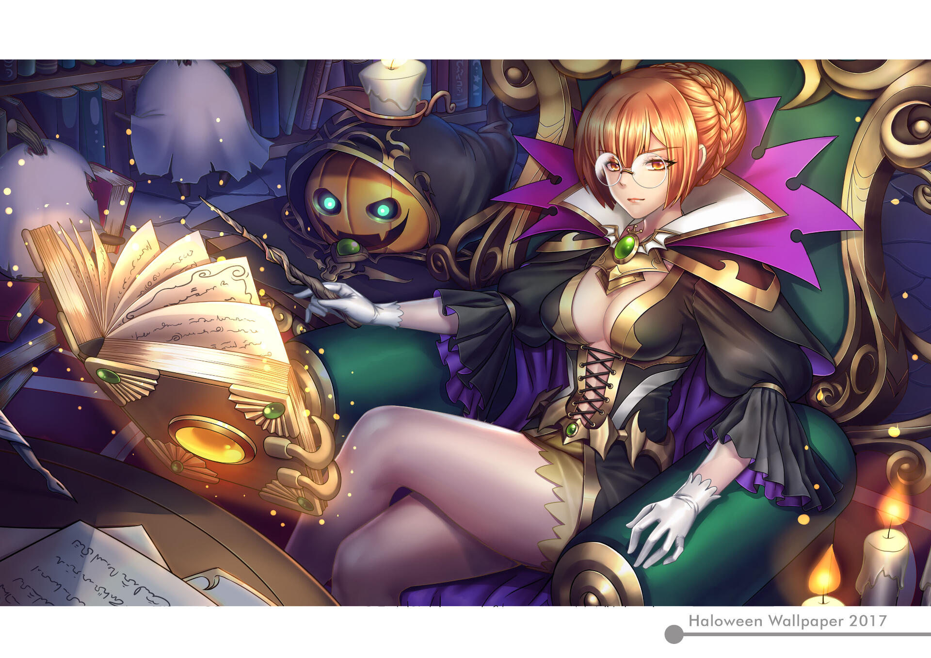 Brave Frontier Halloween official art