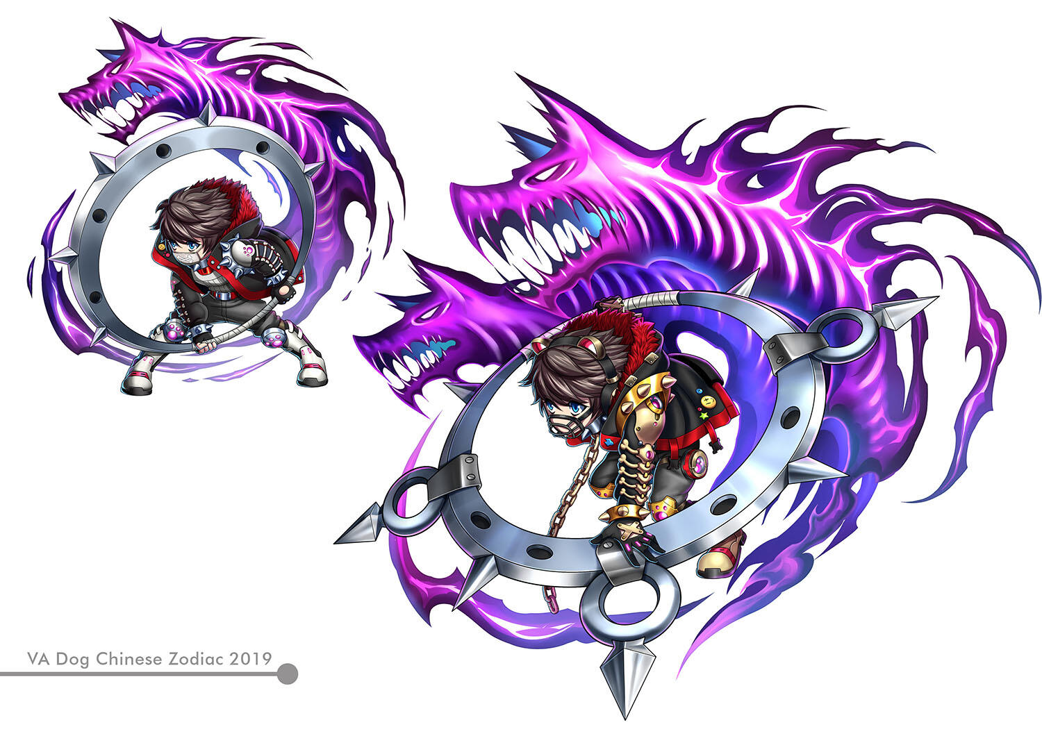 Brave Frontier chara design