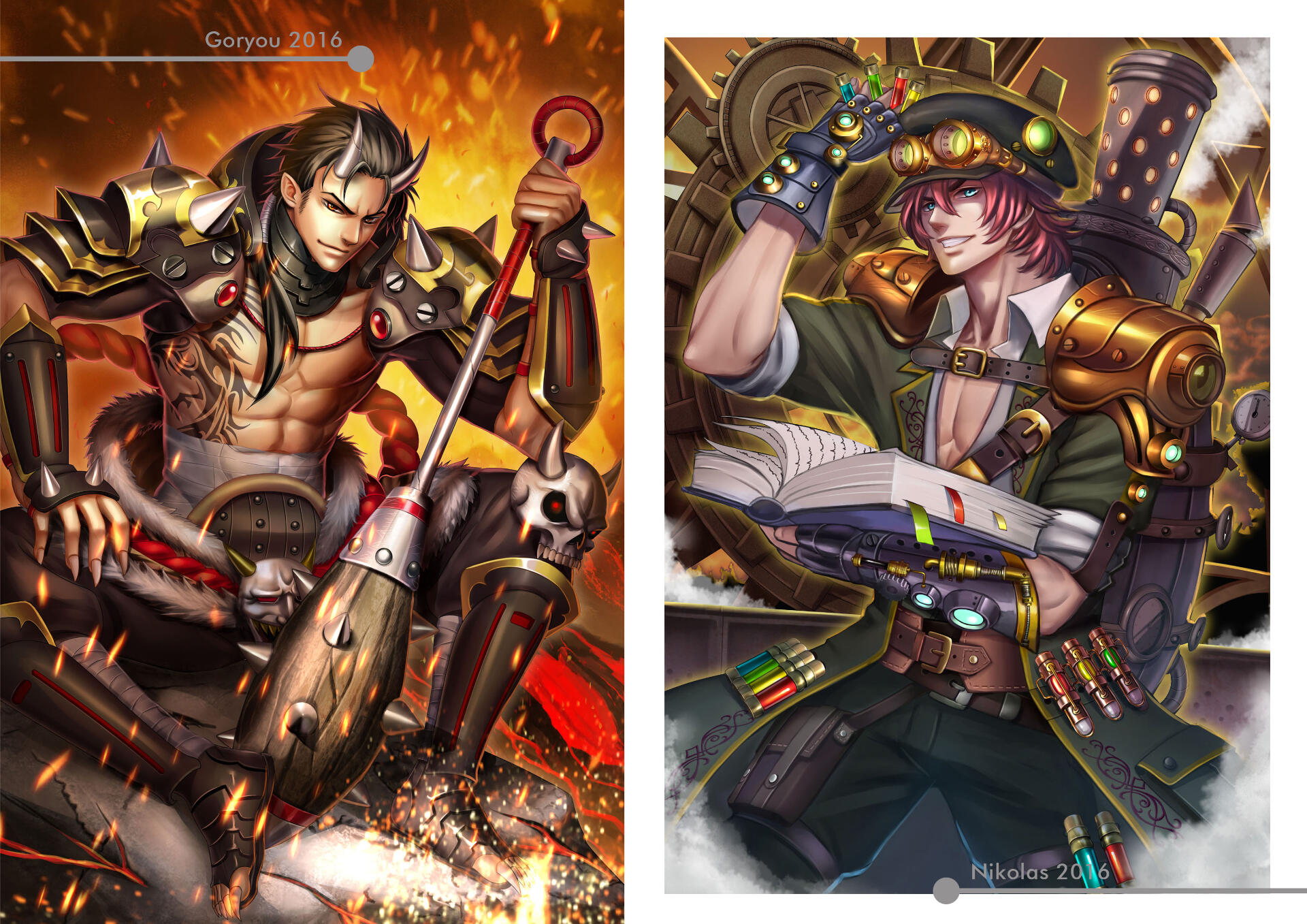 Chain Chronicles official art