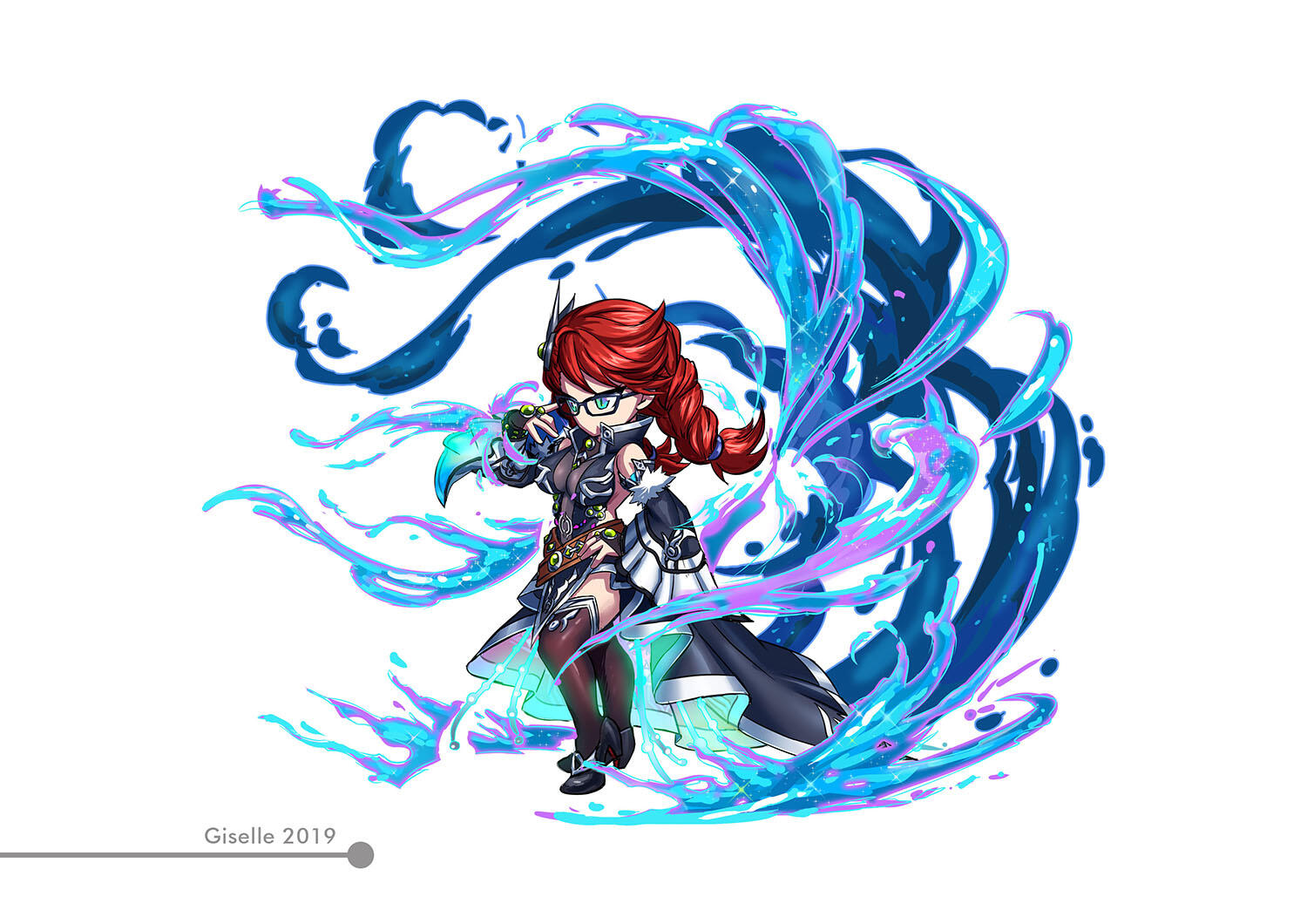 Brave Frontier chara design