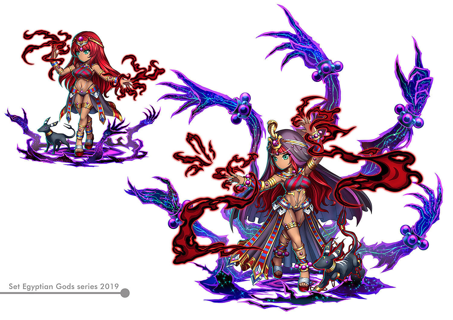 Brave Frontier chara design