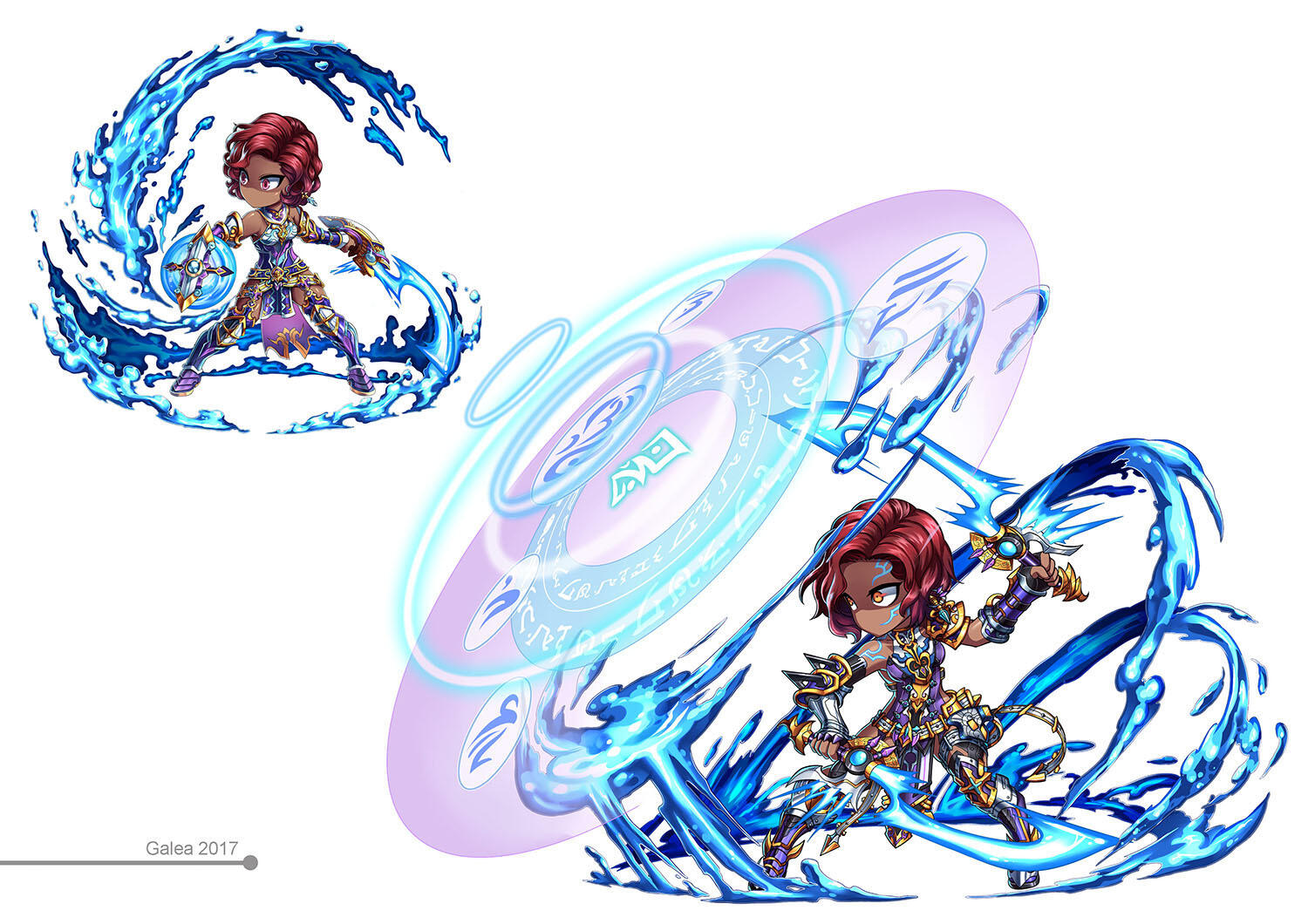 Brave Frontier chara design