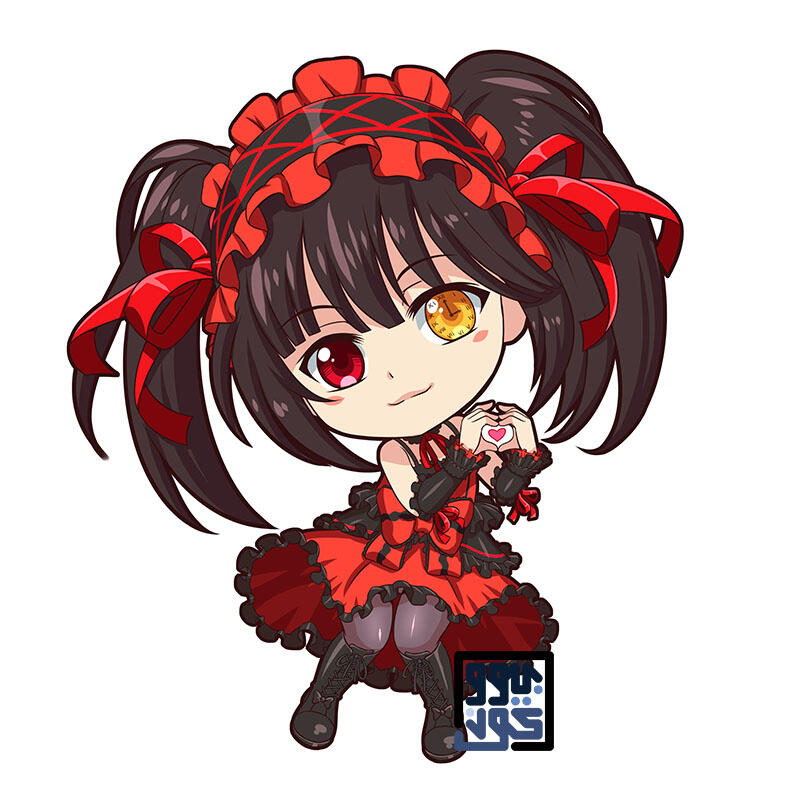 Steel Angel Kurumi chibi Fanart Commission